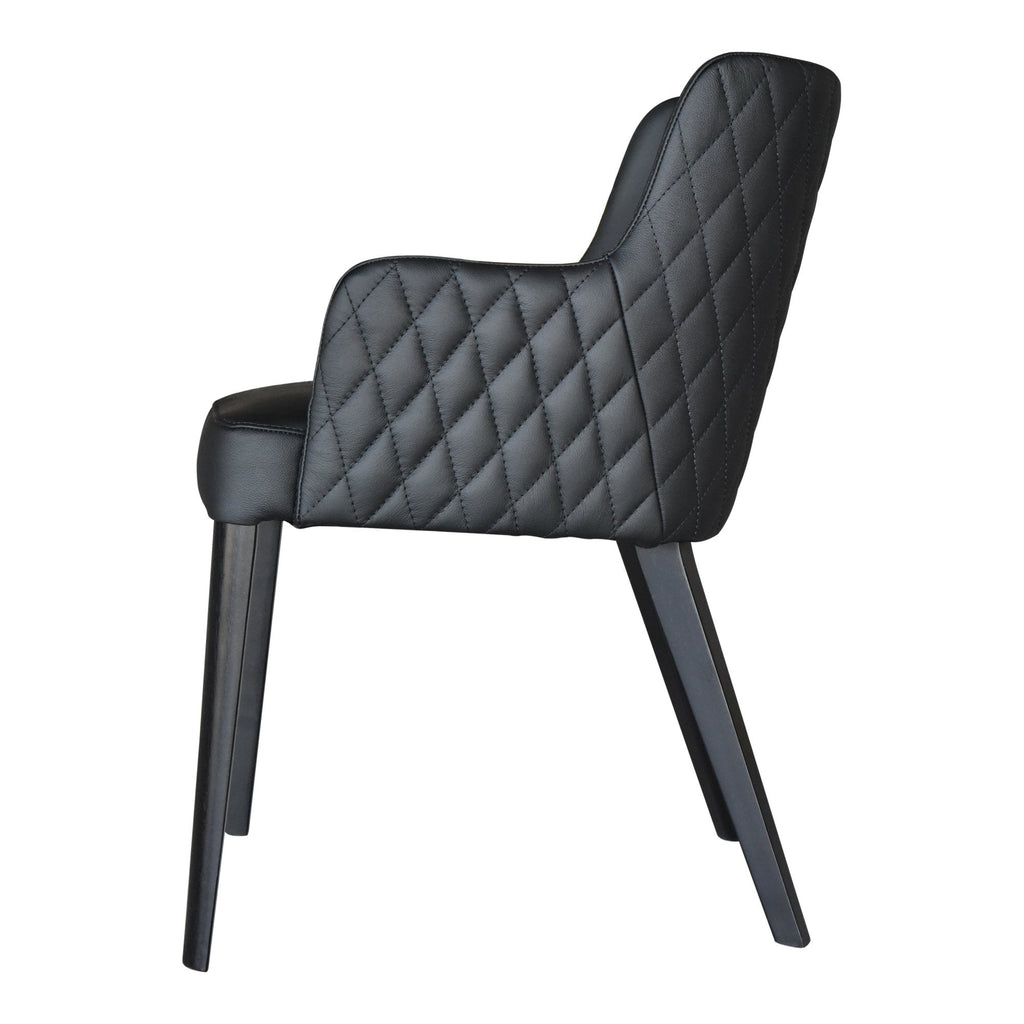 Zayden Dining Chair, Black