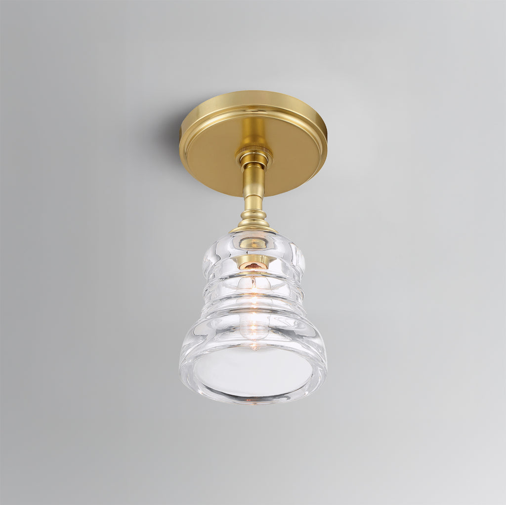 Gregory 1 Light Semi Flush