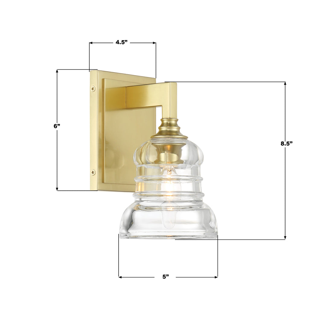 Gregory 1 Light Sconce