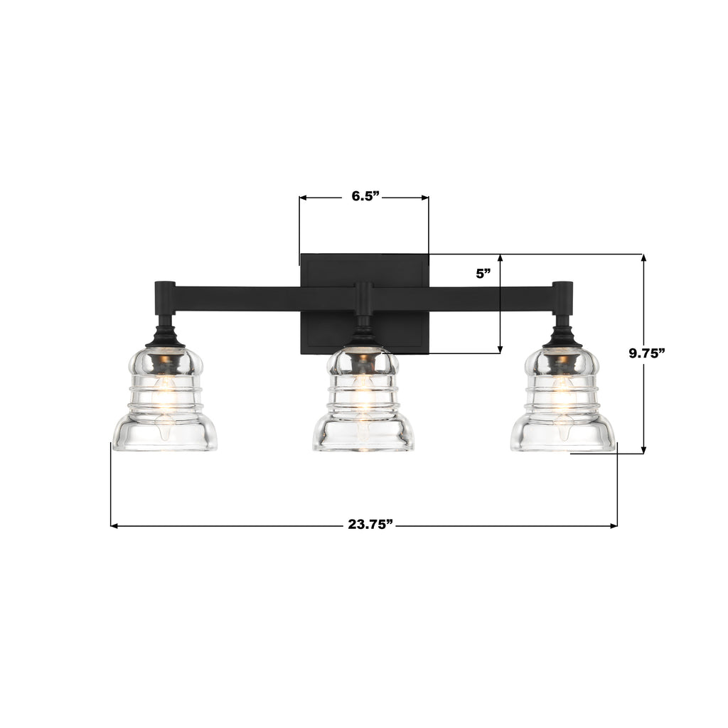 Gregory 4 Light Semi Flush