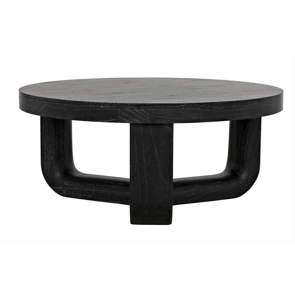 Joel Coffee Table, Cinder Black