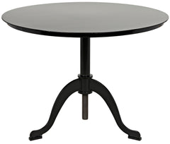 Calder Side Table, Black Metal
