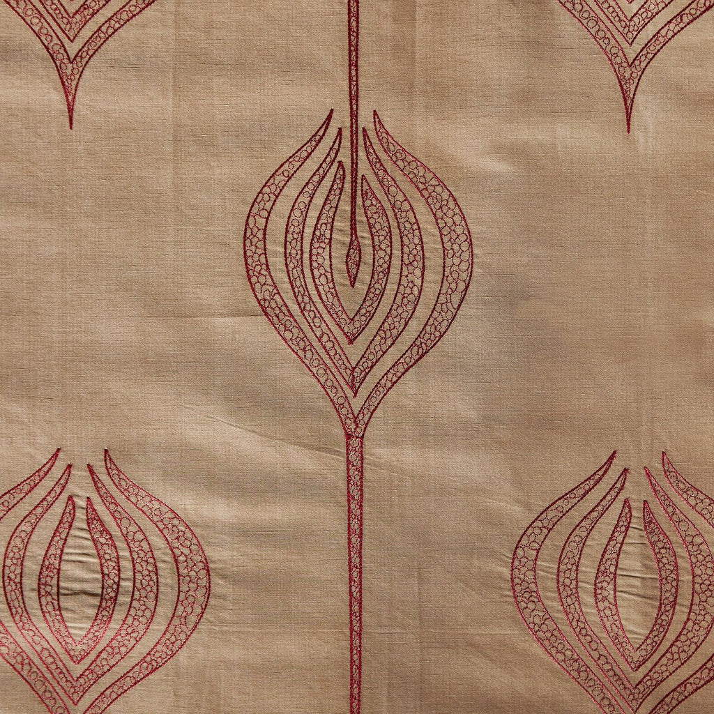 Tulip Embroidery - Rust