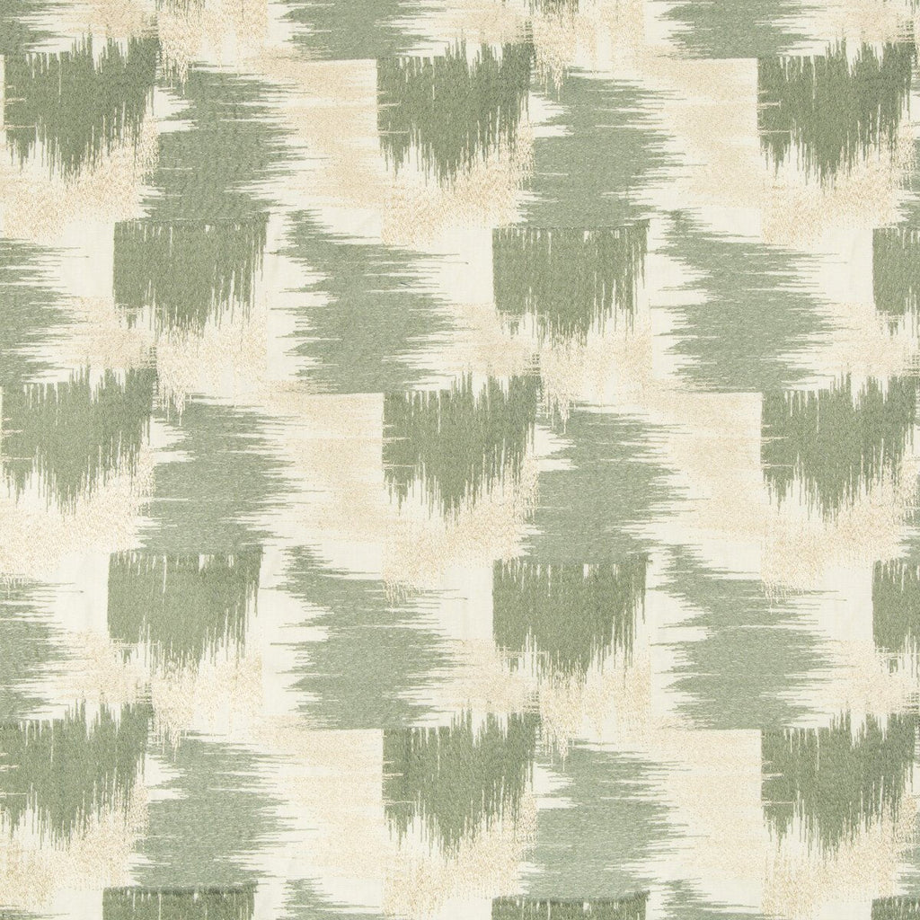 Mandelbrot Emb - Beige/Jade