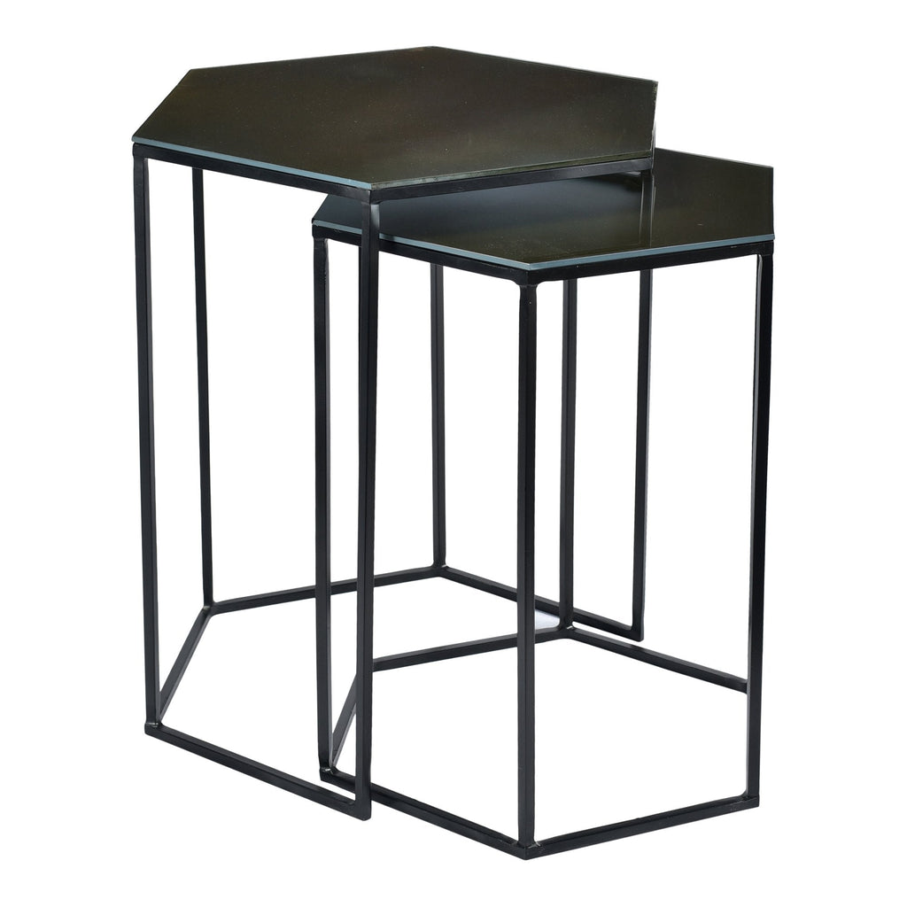 Polygon Accent Tables Set Of 2