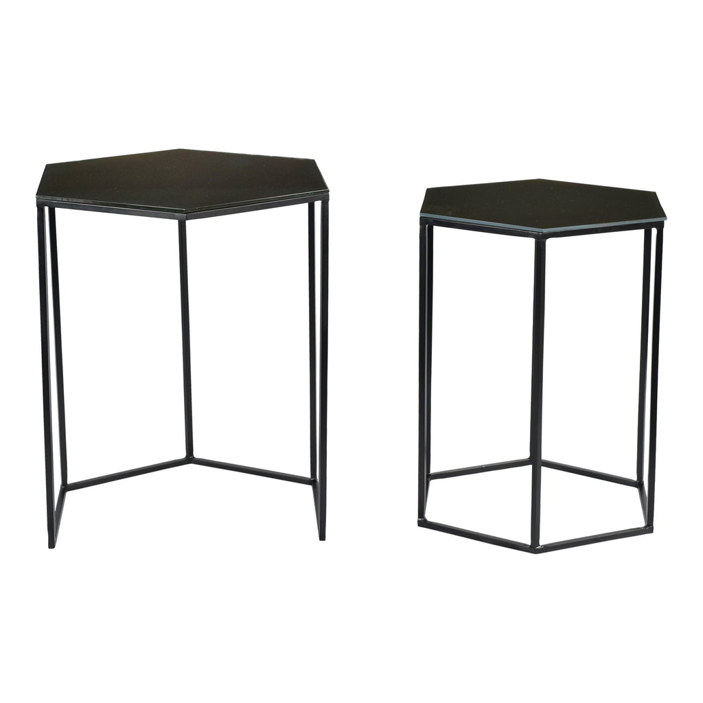 Polygon Accent Tables Set Of 2