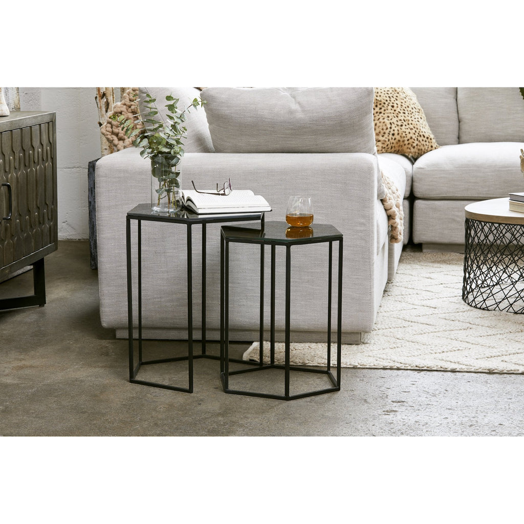 Polygon Accent Tables Set Of 2