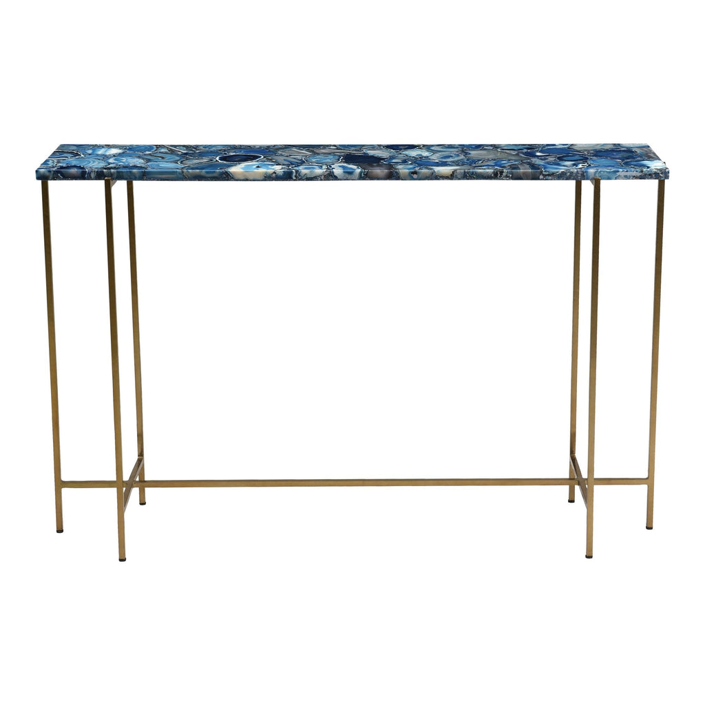 Blue Agate Console Table