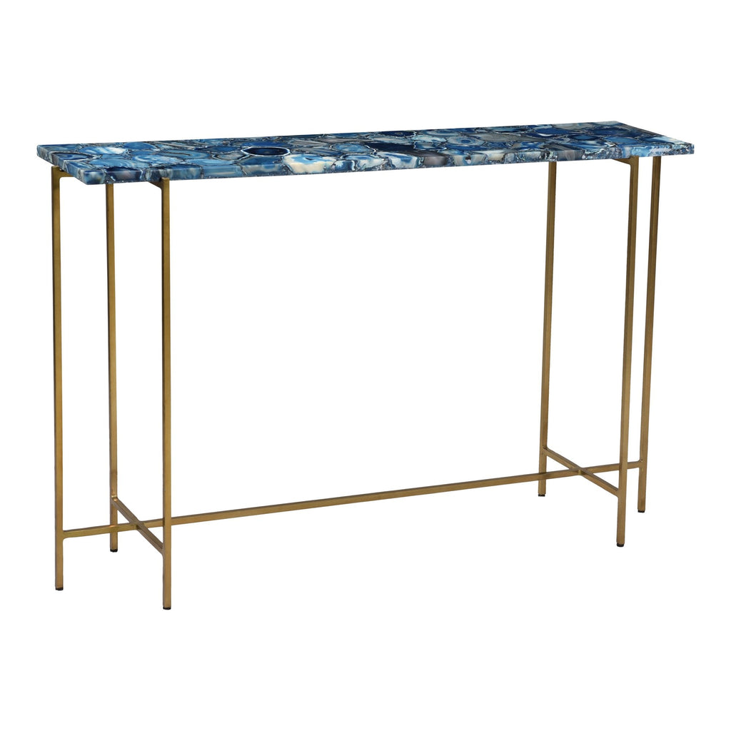 Blue Agate Console Table