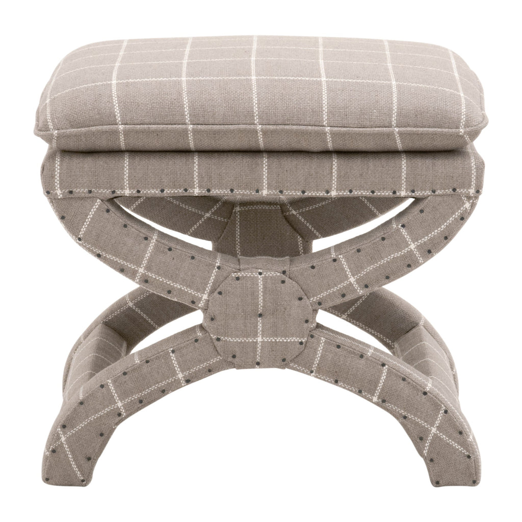 Gaston Ottoman, Windowpane Pebble