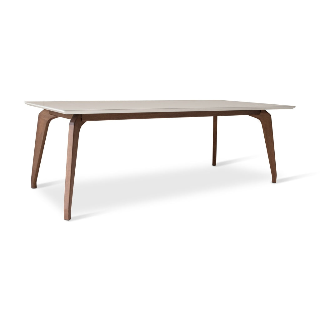 Modern Brazilian Giane Dining Table, Nogal