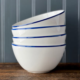Grace Blue Tall Cereal Bowl