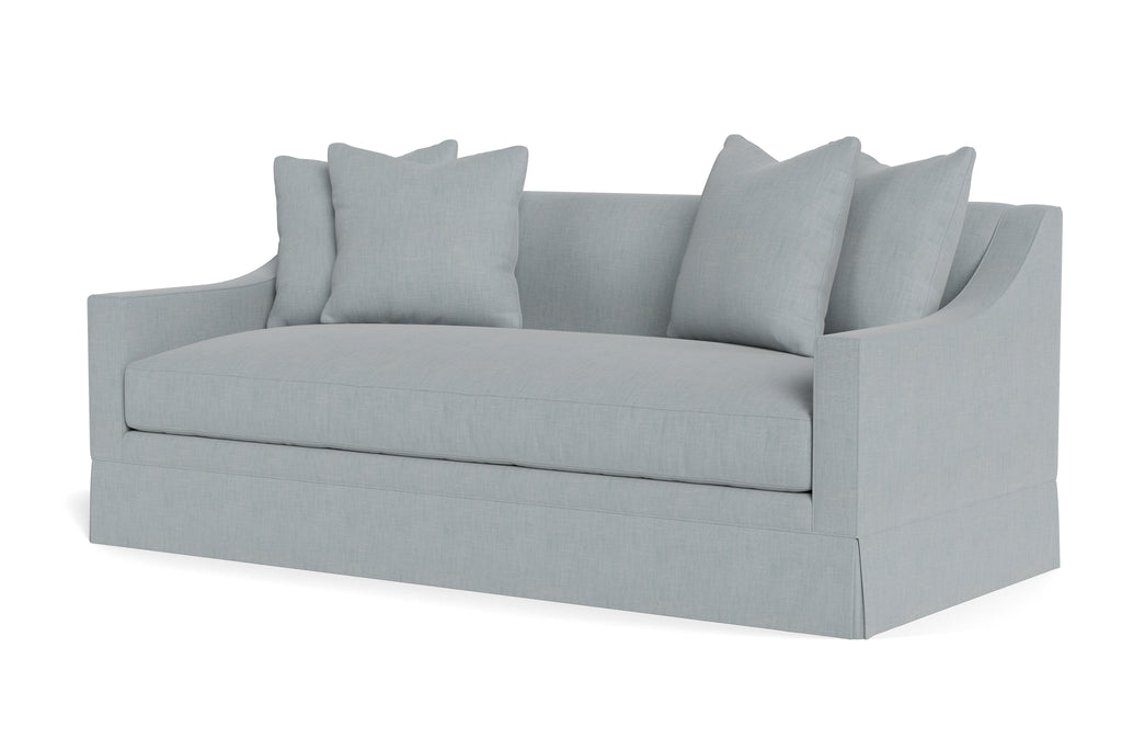 Grant Sofa, Solid Performance Linen/Sky