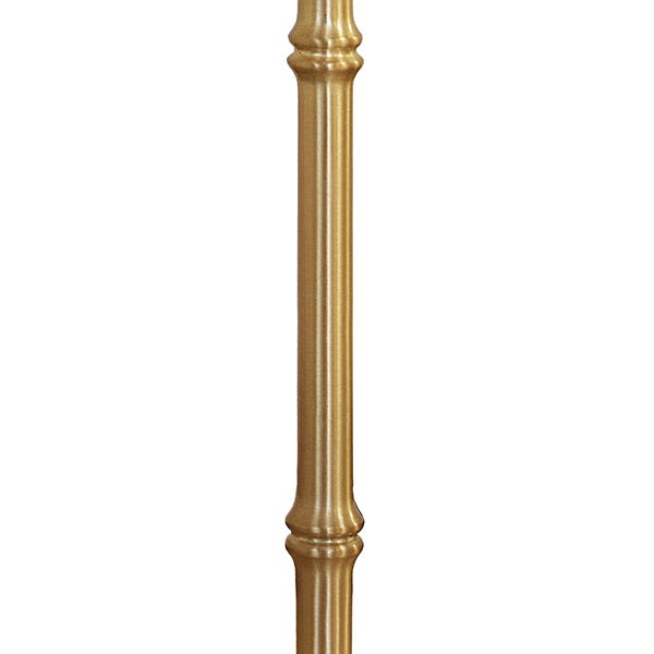 Rechargeable Table Lamp With Bamboo Detail Pole