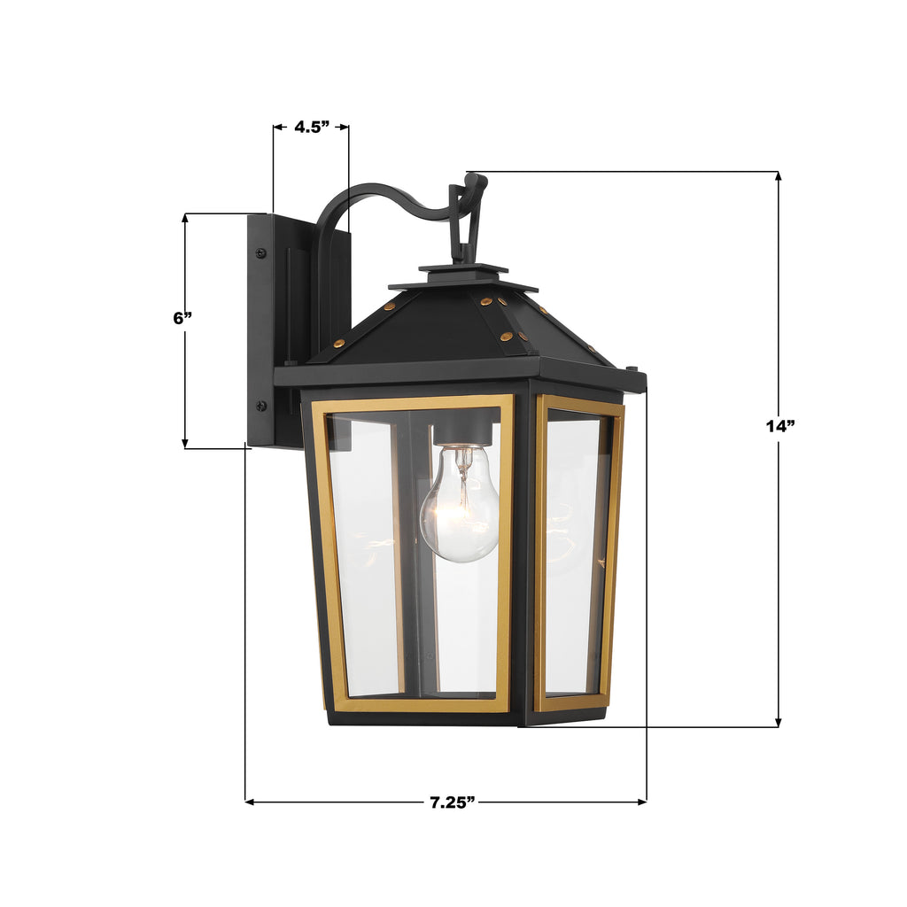 Hawkins 3 Light Outdoor Sconce