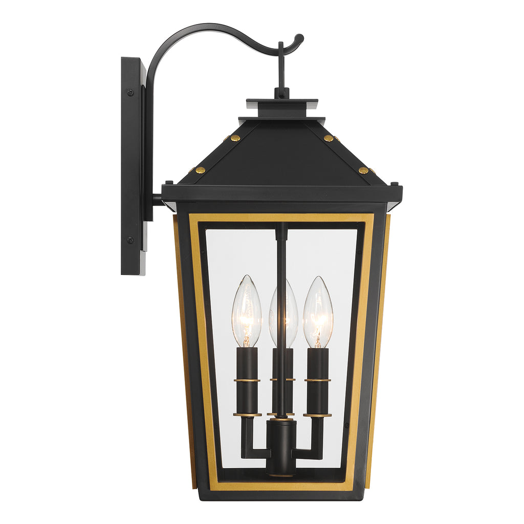 Hawkins 3 Light Outdoor Sconce