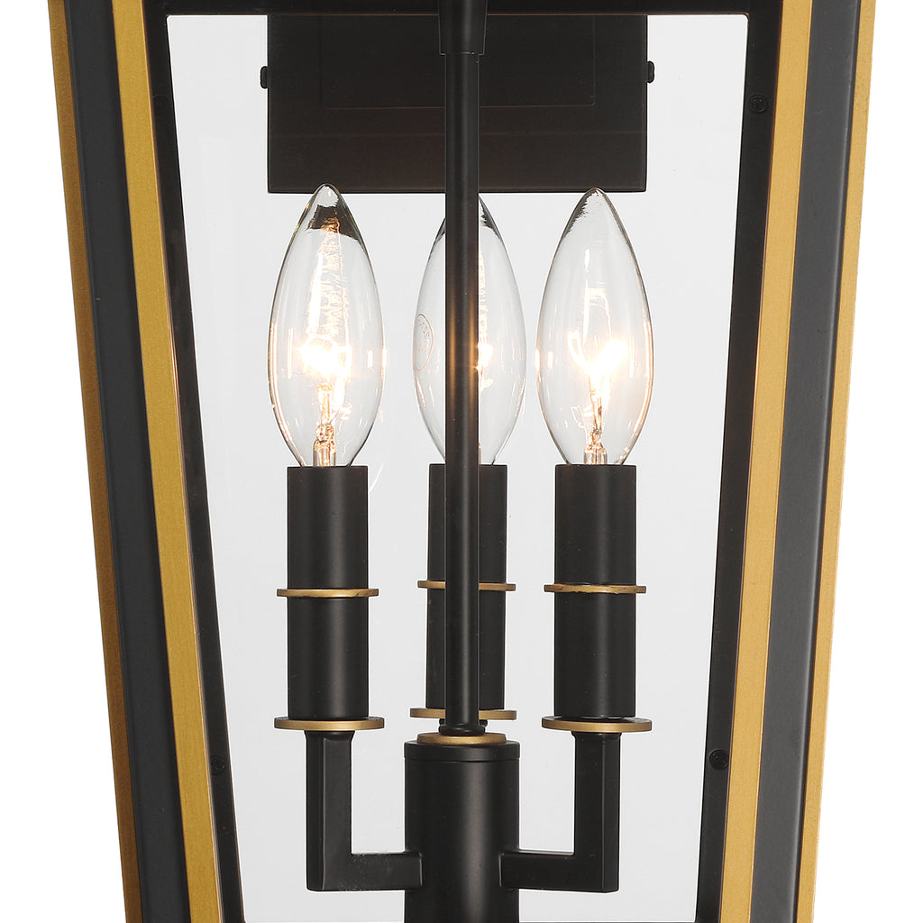 Hawkins 3 Light Outdoor Sconce