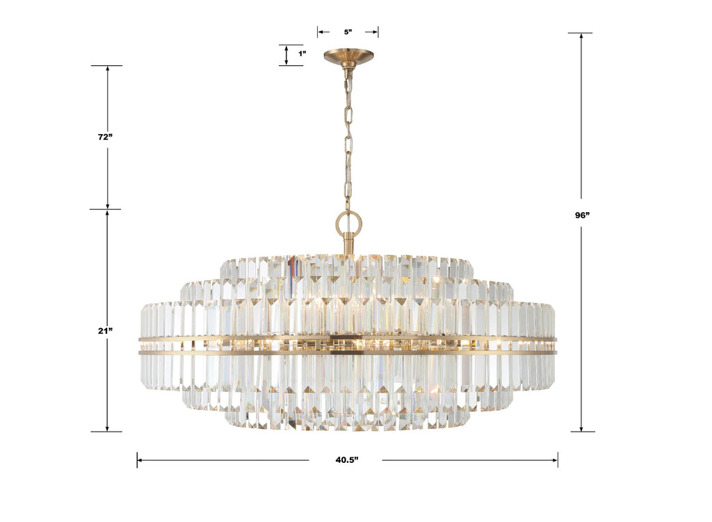 Hayes 32 Light Chandelier