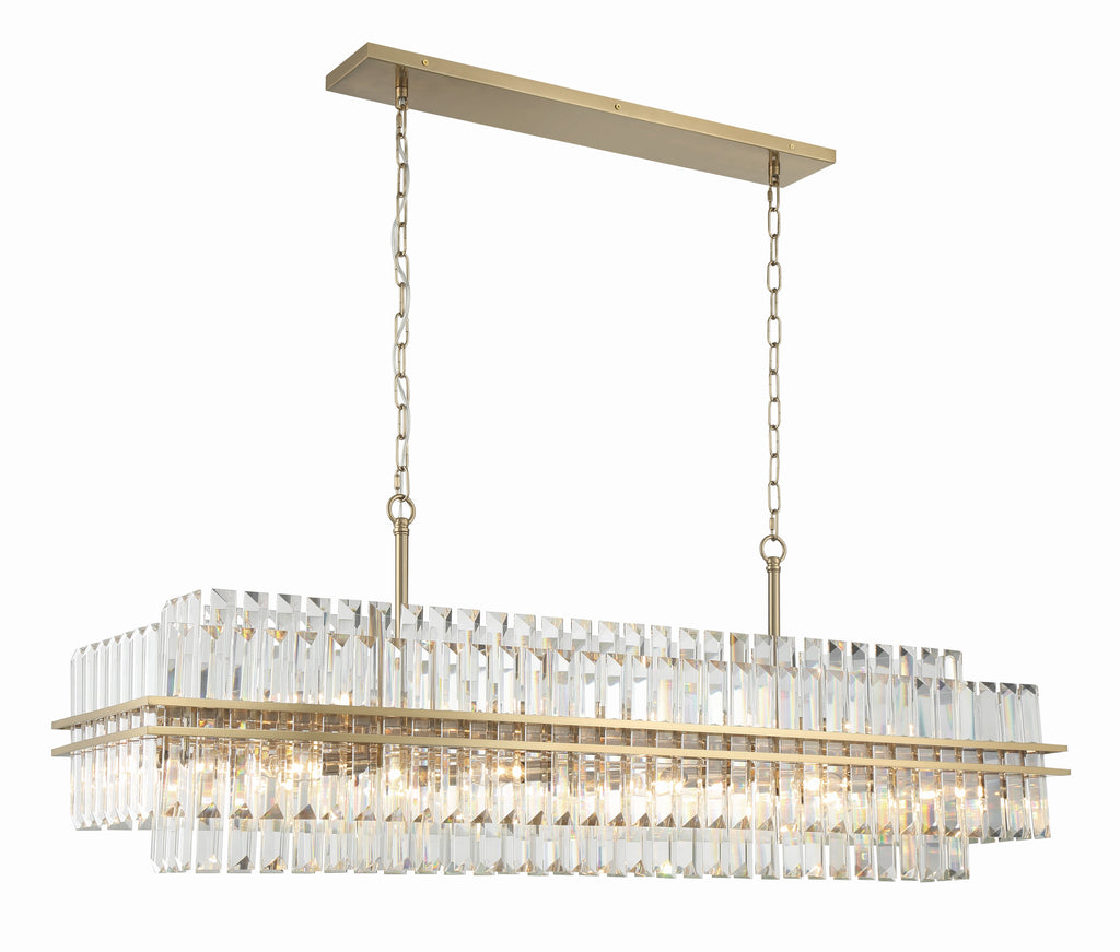 Hayes 16 Light Linear Chandelier