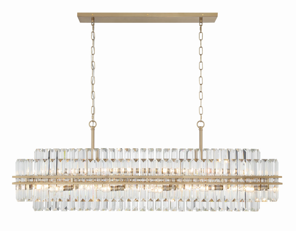 Hayes 16 Light Linear Chandelier