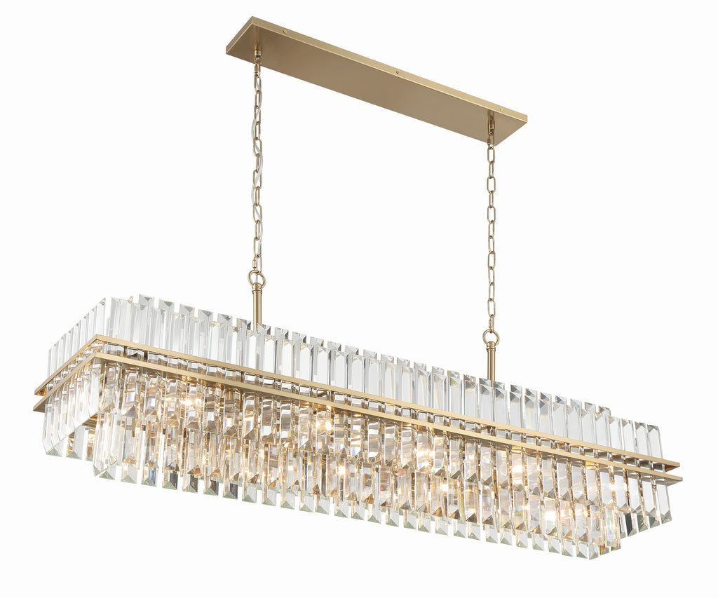 Hayes 16 Light Linear Chandelier