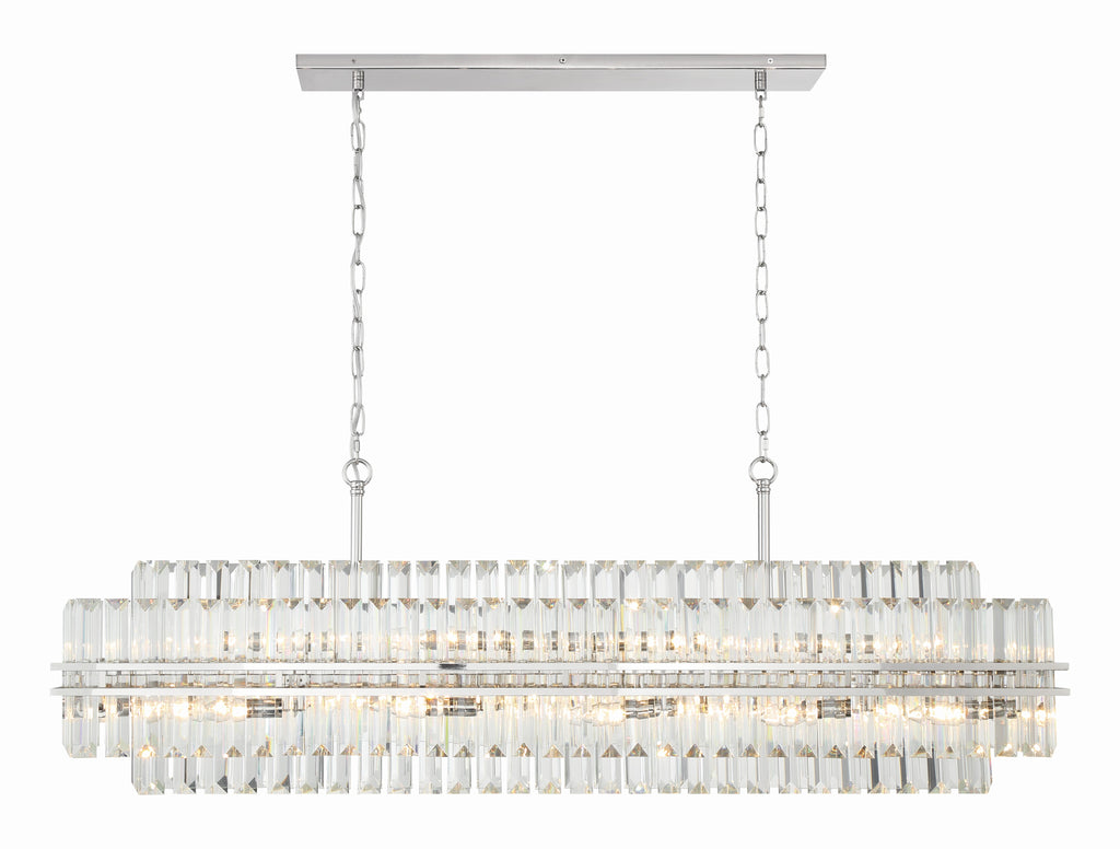 Hayes 16 Light Linear Chandelier