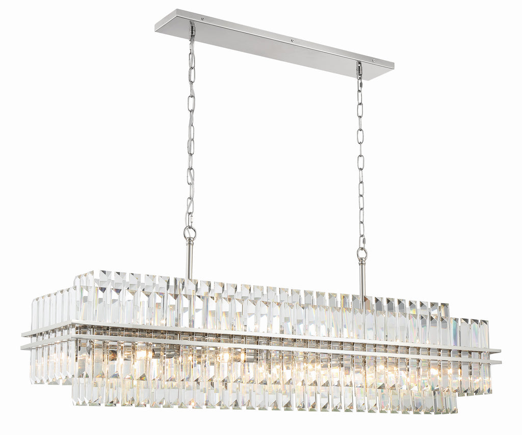 Hayes 16 Light Linear Chandelier