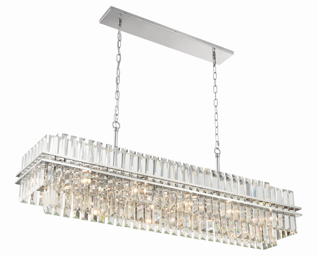 Hayes 16 Light Linear Chandelier