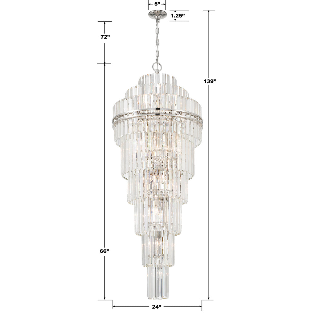 Hayes 32 Light Chandelier