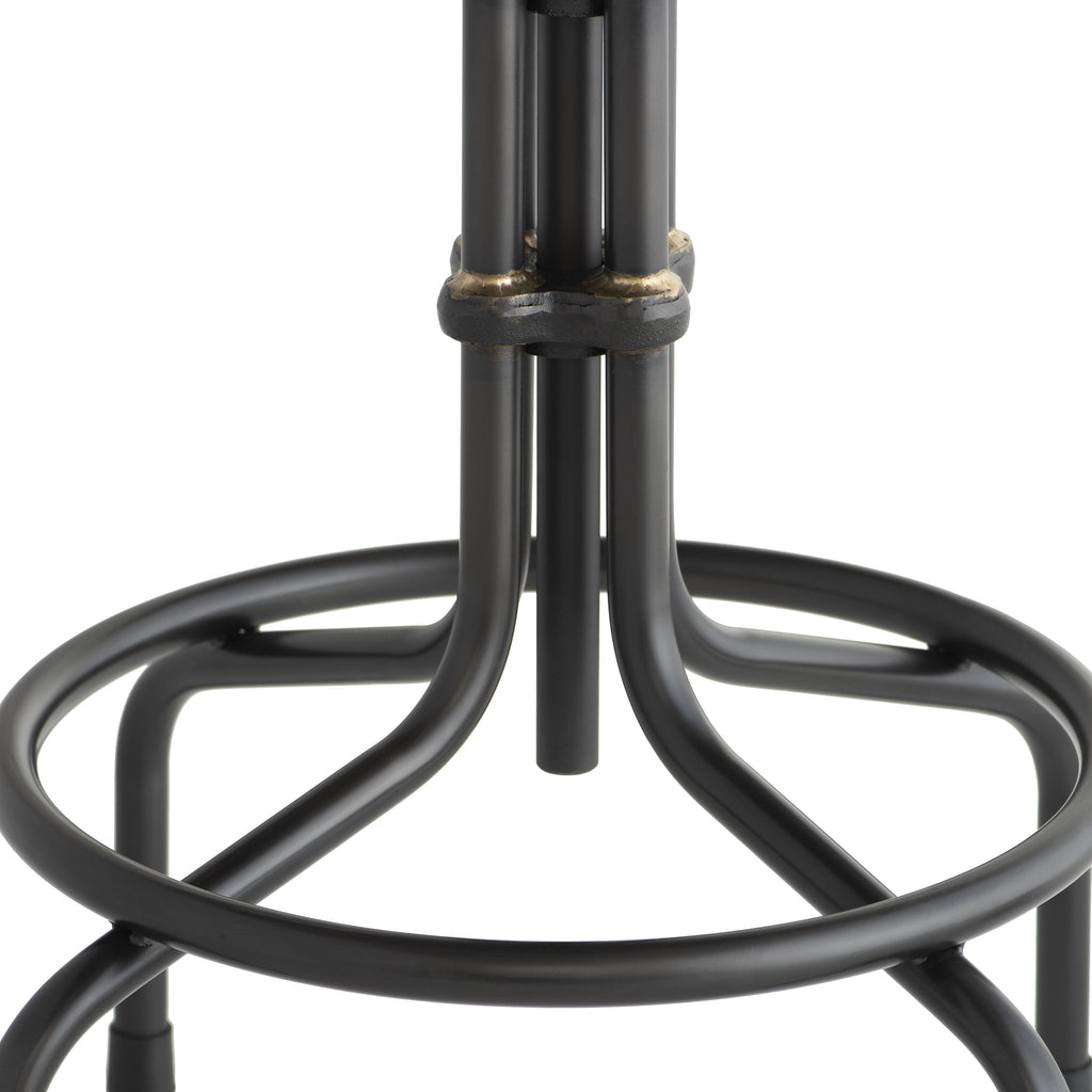 V19C-B Adjustable Stool - Burnt Brown