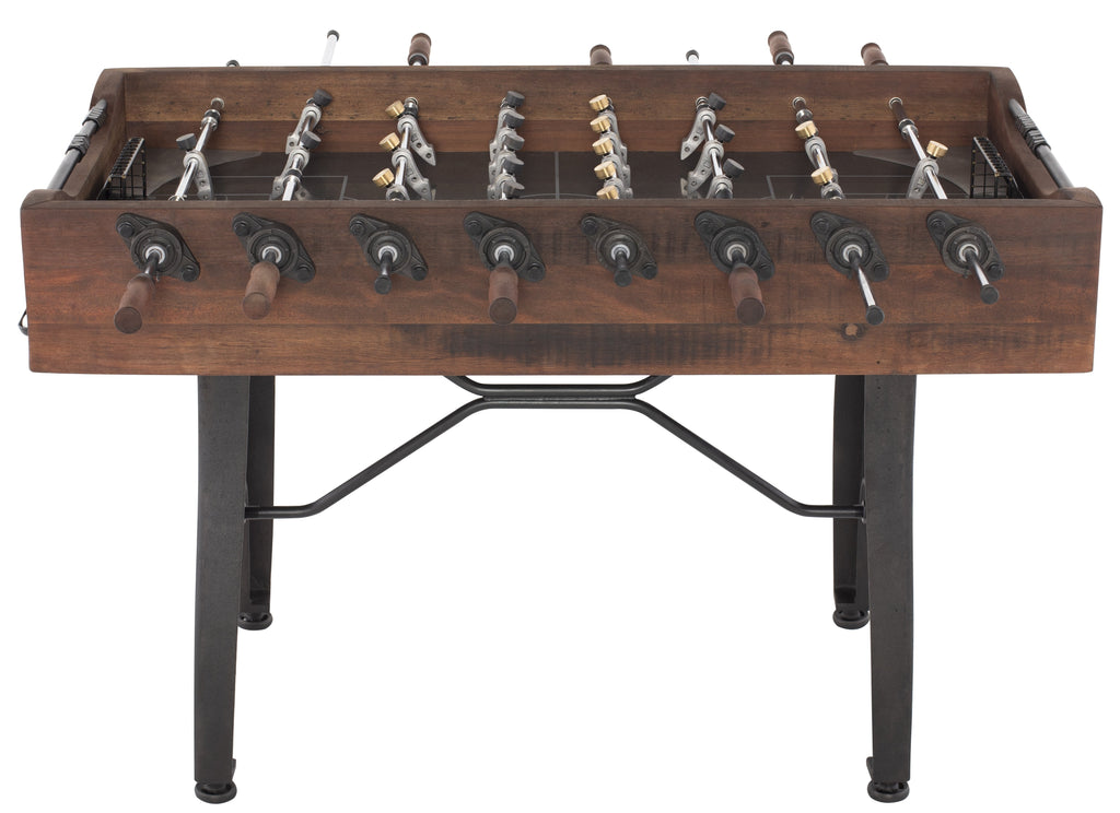 Foosball Gaming Table - Burnt Umber