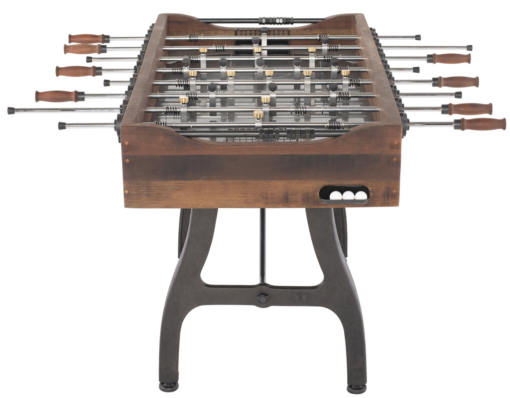 Foosball Gaming Table - Burnt Umber