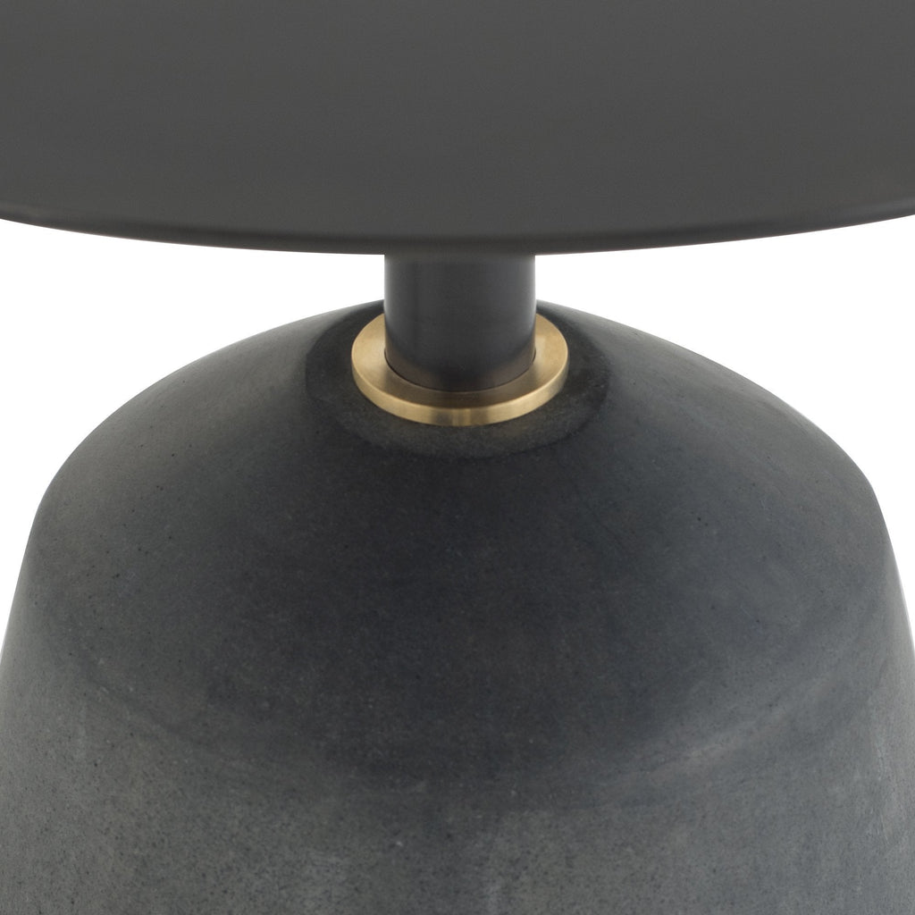 Exeter Side Table - Black, 21.5in