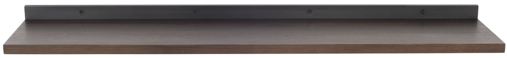 Drift Display Shelving - Wood with Black Steel Bracket - Large