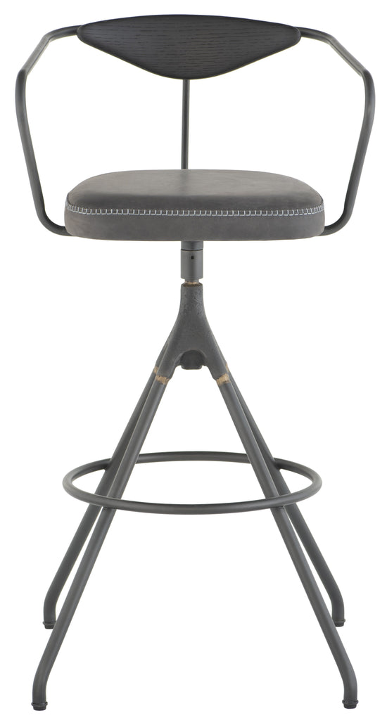 Akron Bar Stool - Storm Black