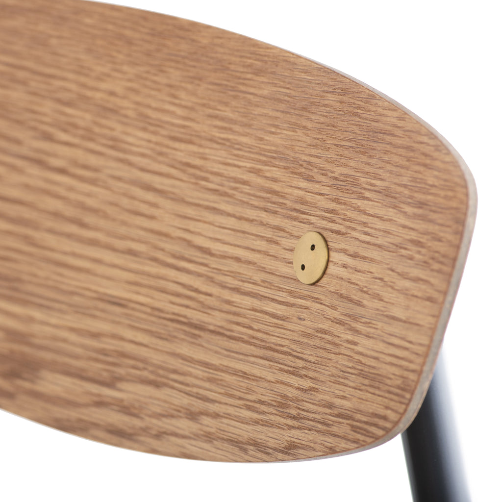 Kink Counter Stool - Hard Fumed