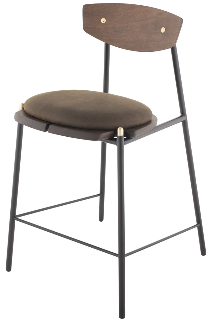 Kink Counter Stool - Smoked