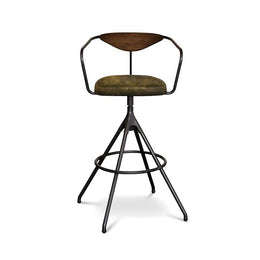 Akron Bar Stool - Jin Green