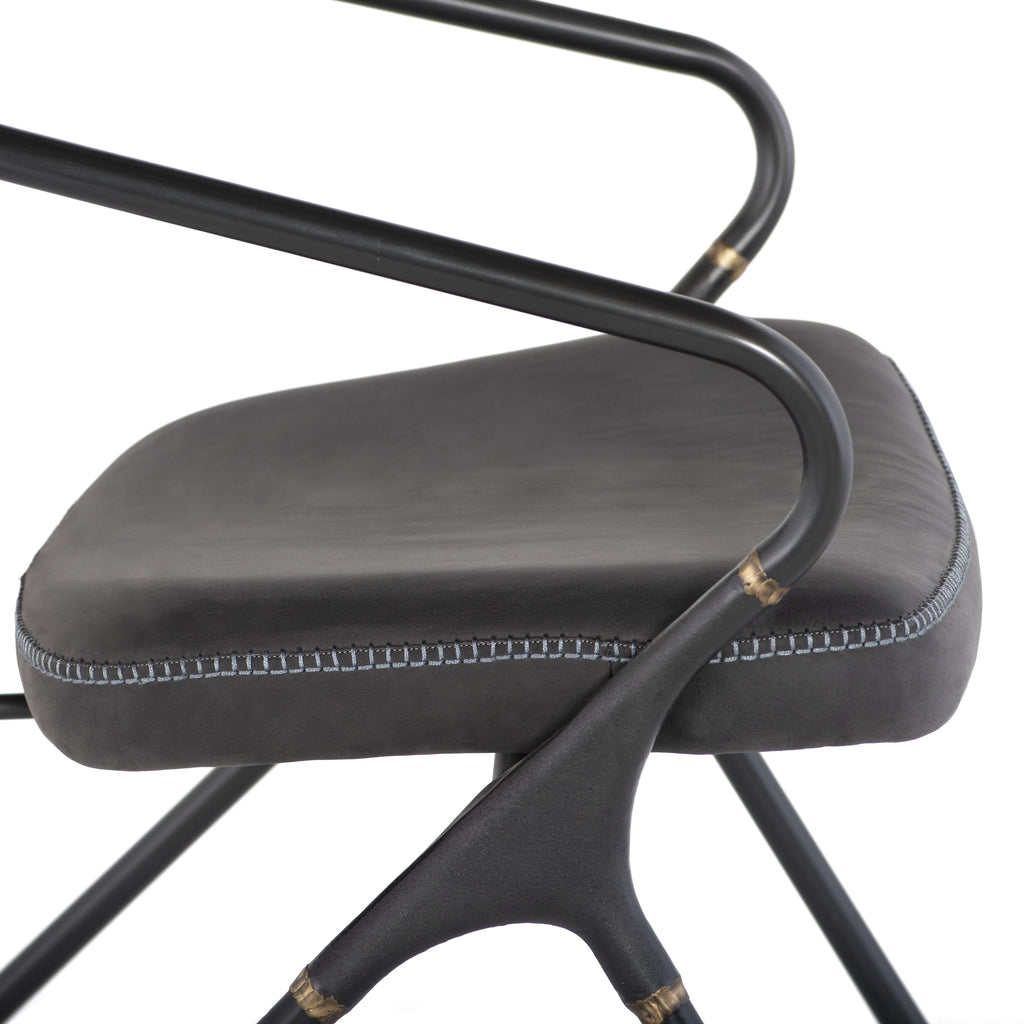 Akron Dining Chair - Storm Black