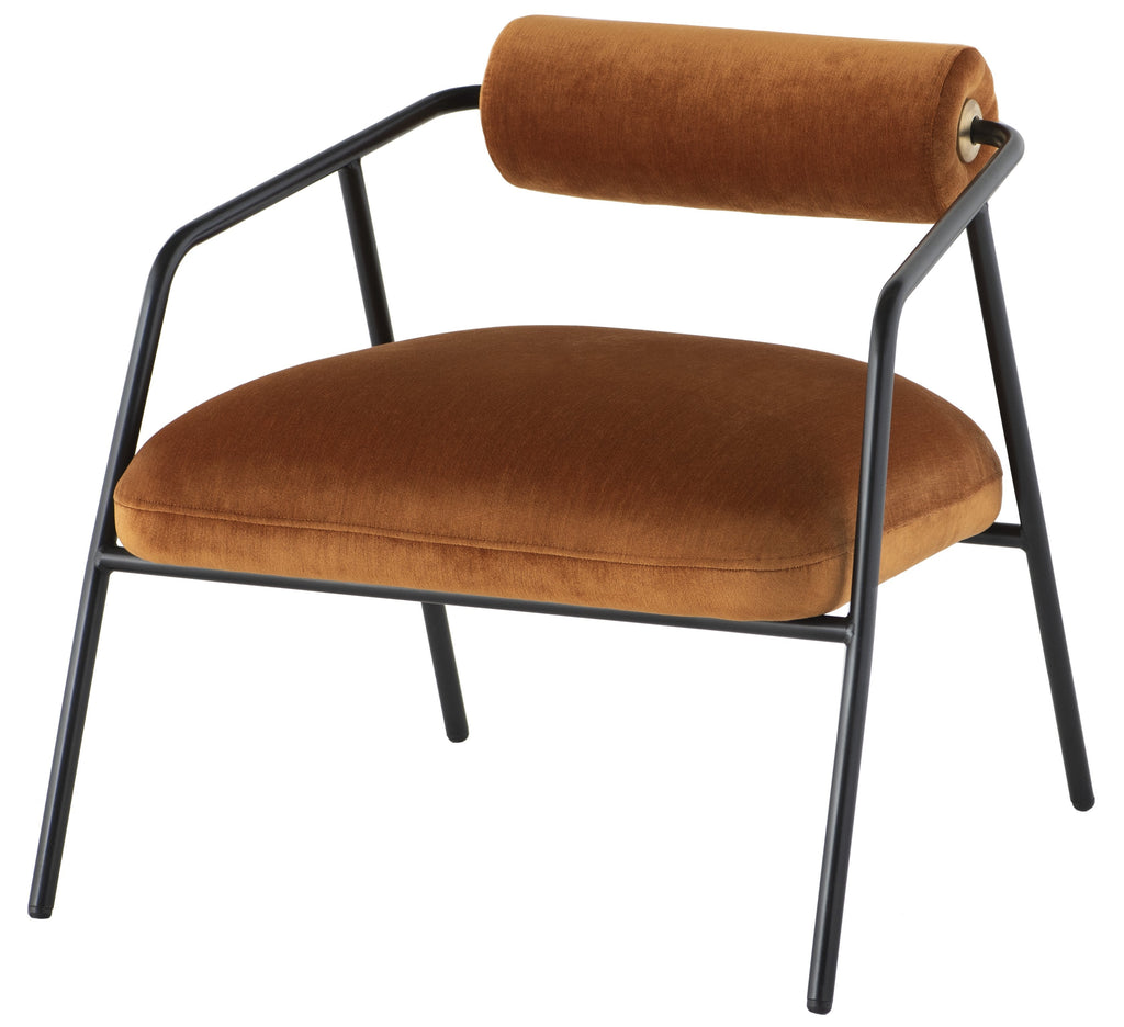 Cyrus Occasional Chair - Rust