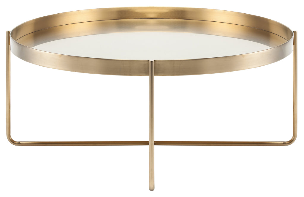 Gaultier Coffee Table - Gold, 40in
