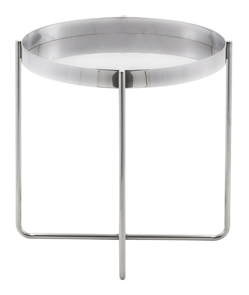 Gaultier Side Table - Silver