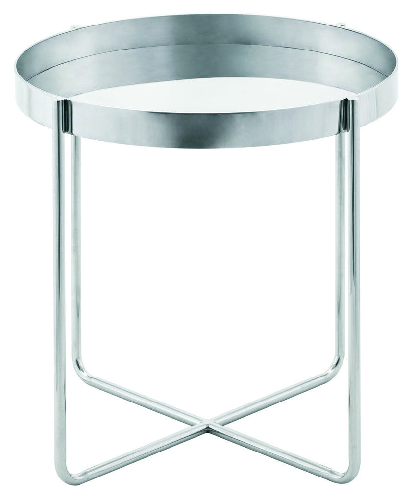 Gaultier Side Table - Silver