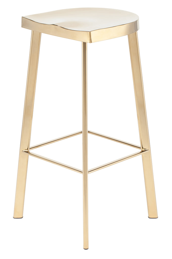 Icon Bar Stool - Gold