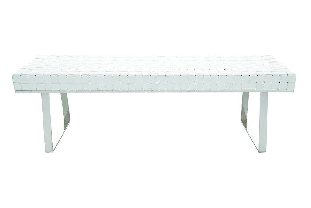 Karlee Occasional Bench - White