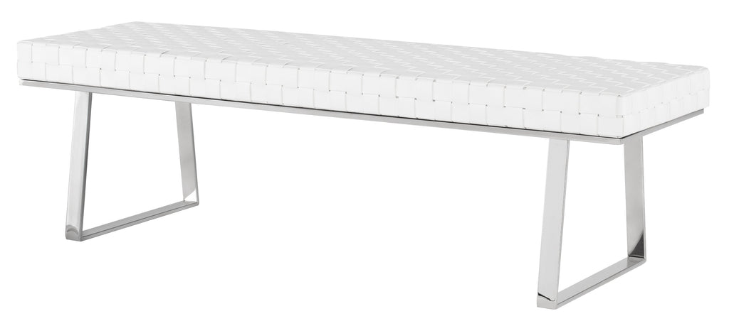 Karlee Occasional Bench - White