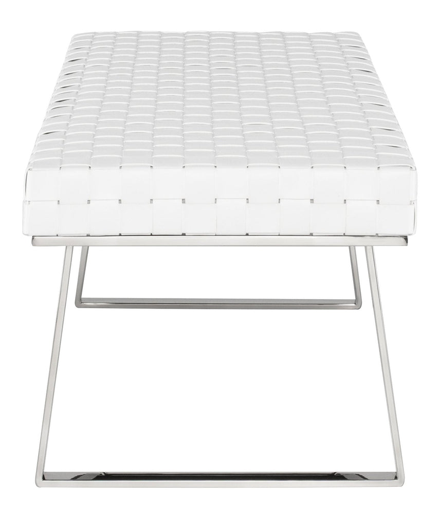 Karlee Occasional Bench - White