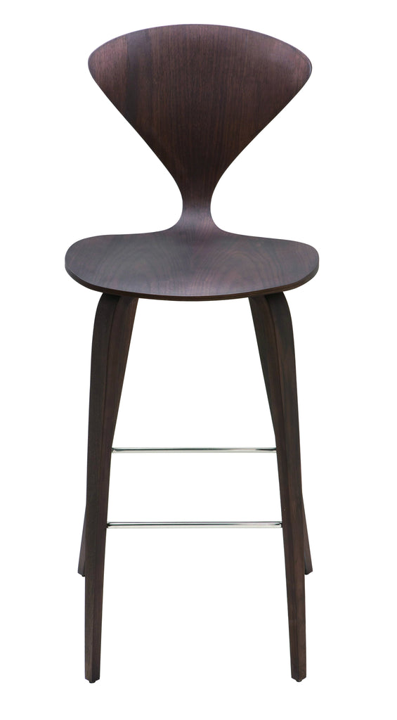 Satine Counter Stool - Dark Walnut