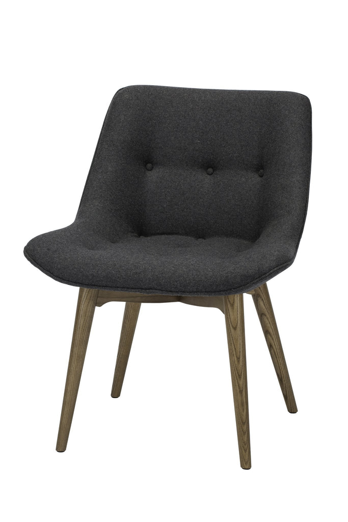 Brie Dining Chair - Dark Grey