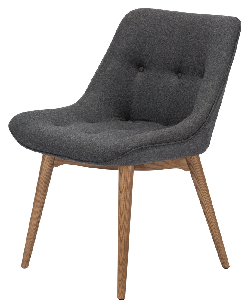 Brie Dining Chair - Dark Grey